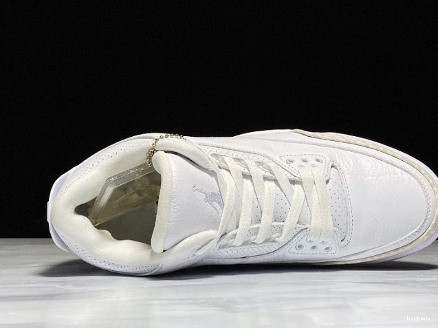 Cheap 136064-111 Triple Air 3 Retro Jordan White 0715